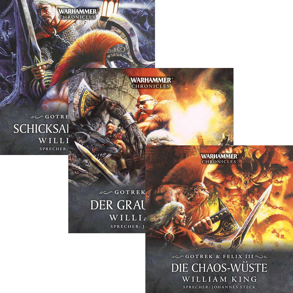 Warhammer Chronicles: Gotrek und Felix 1 - 3 (Download-Paket) Warhammer Chronicles: Gotrek und Felix 1 - 3 (Download-Paket)