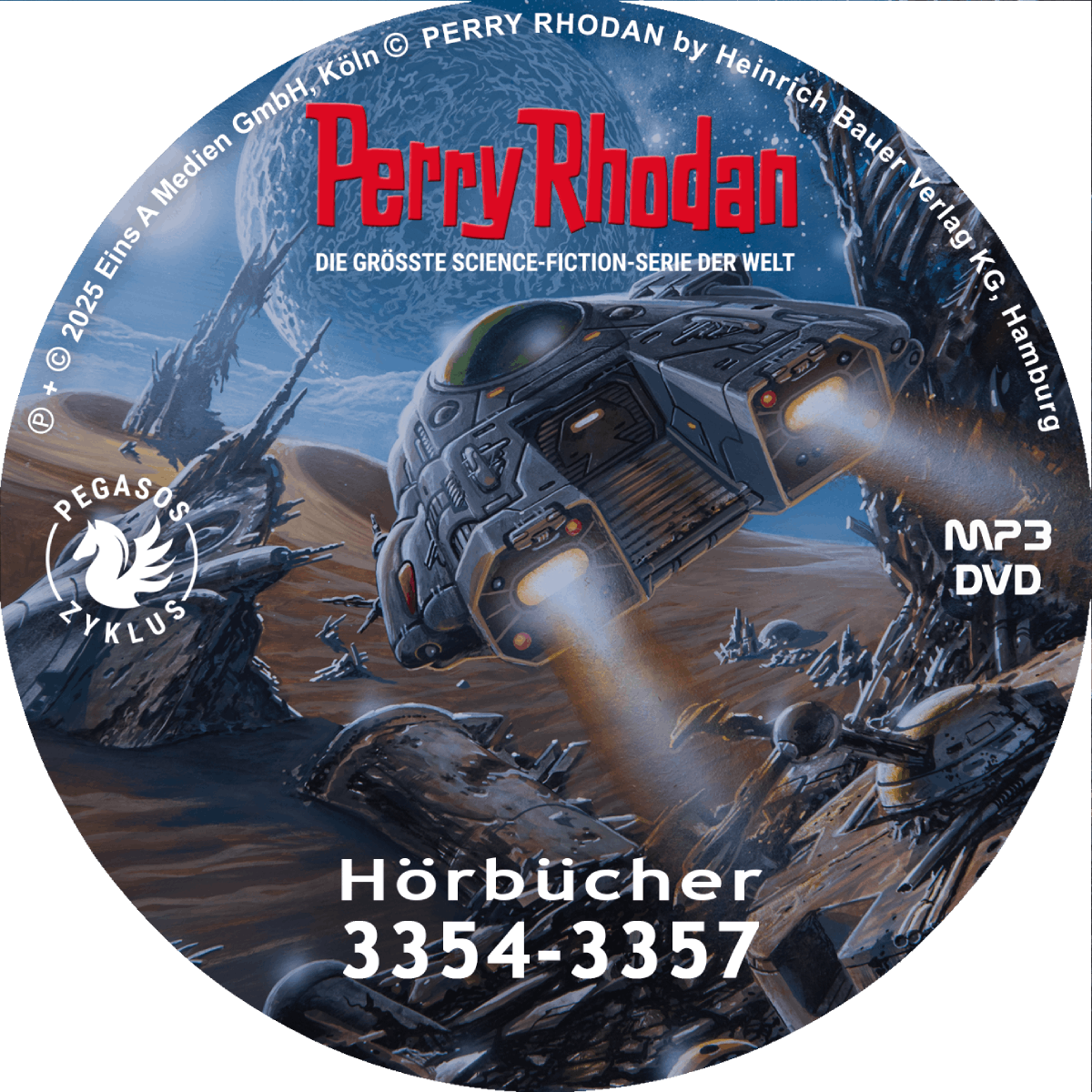 PERRY RHODAN MP3-DVD 3354-3357