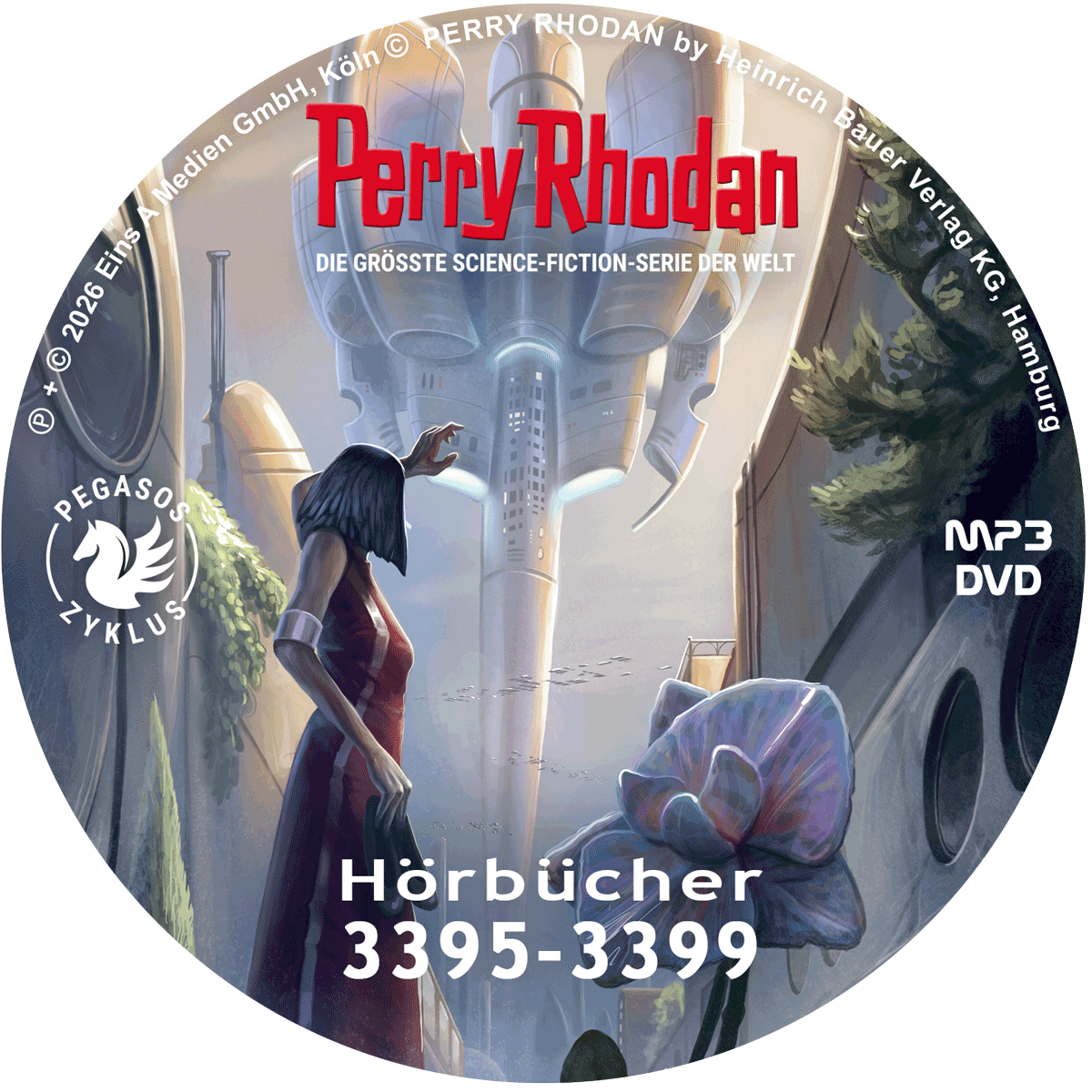PERRY RHODAN MP3-DVD 3395-3399