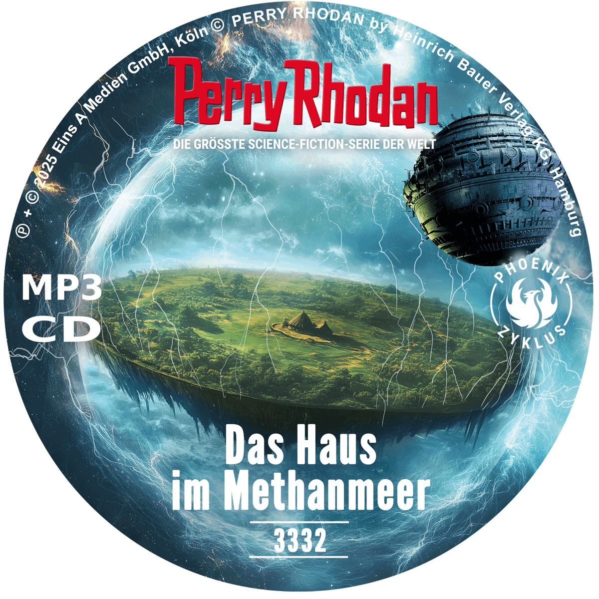 PERRY RHODAN Nr. 3332: Das Haus im Methanmeer (MP3-CD)