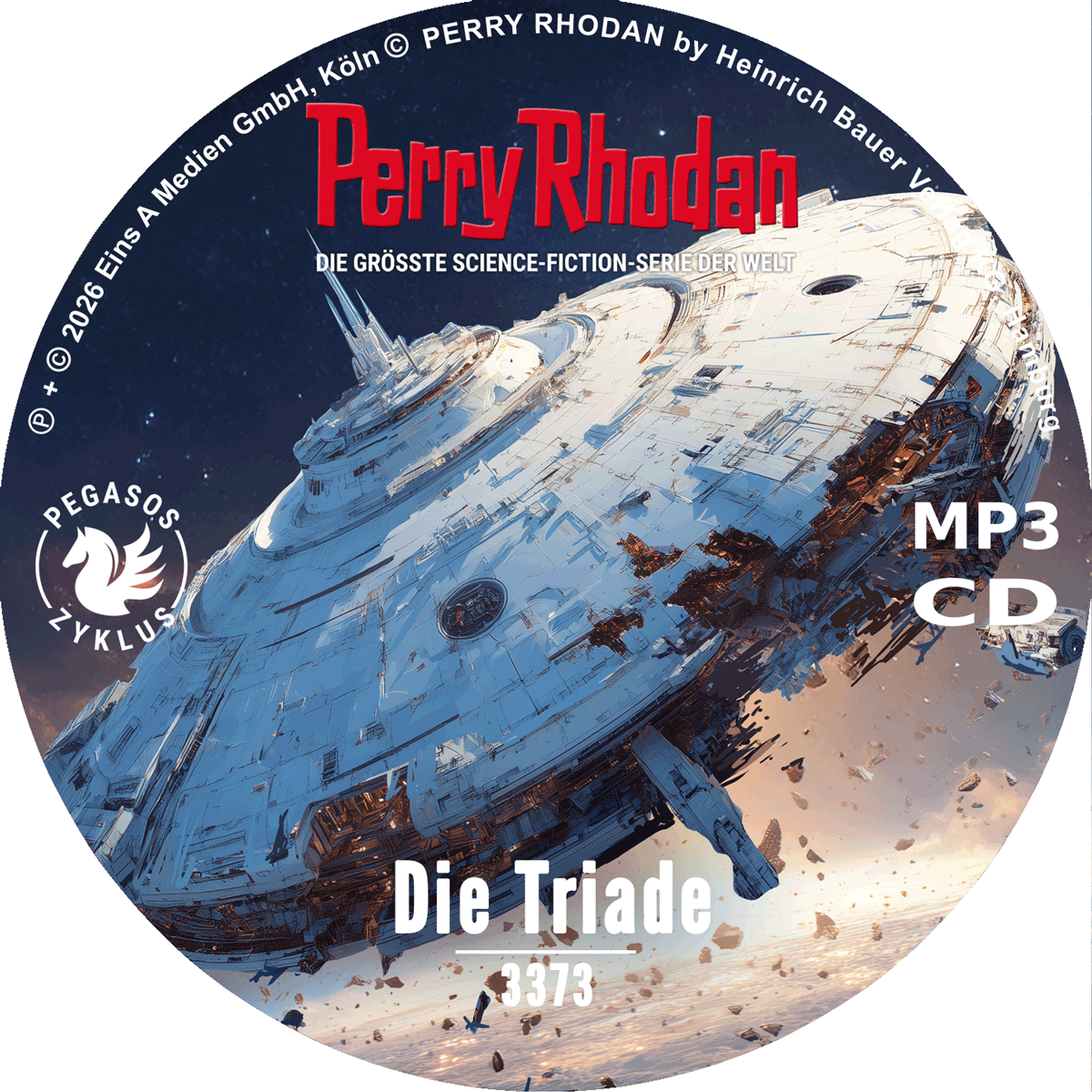 PERRY RHODAN Nr. 3373: Die Triade (MP3-CD)