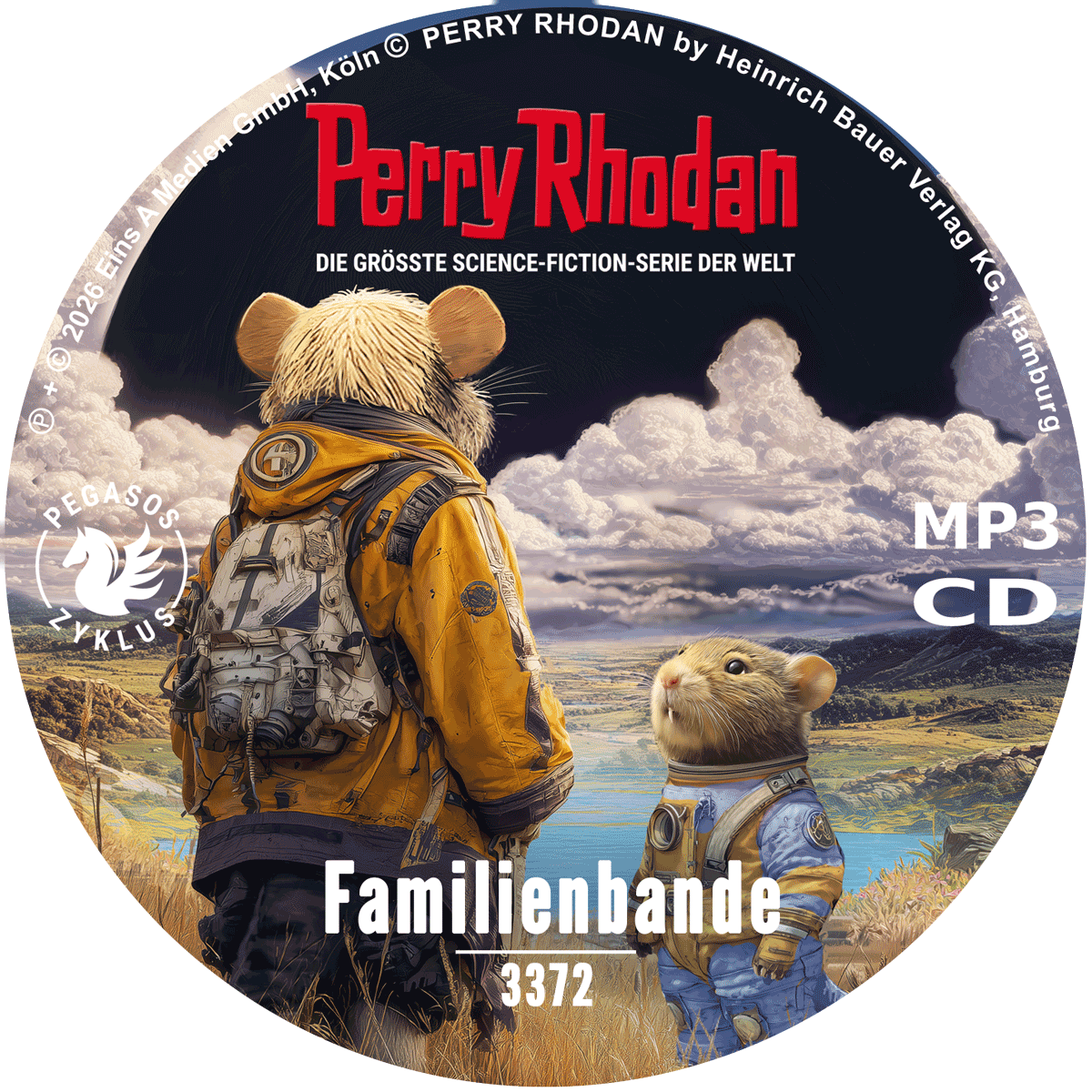 PERRY RHODAN Nr. 3372: Familienbande (MP3-CD)