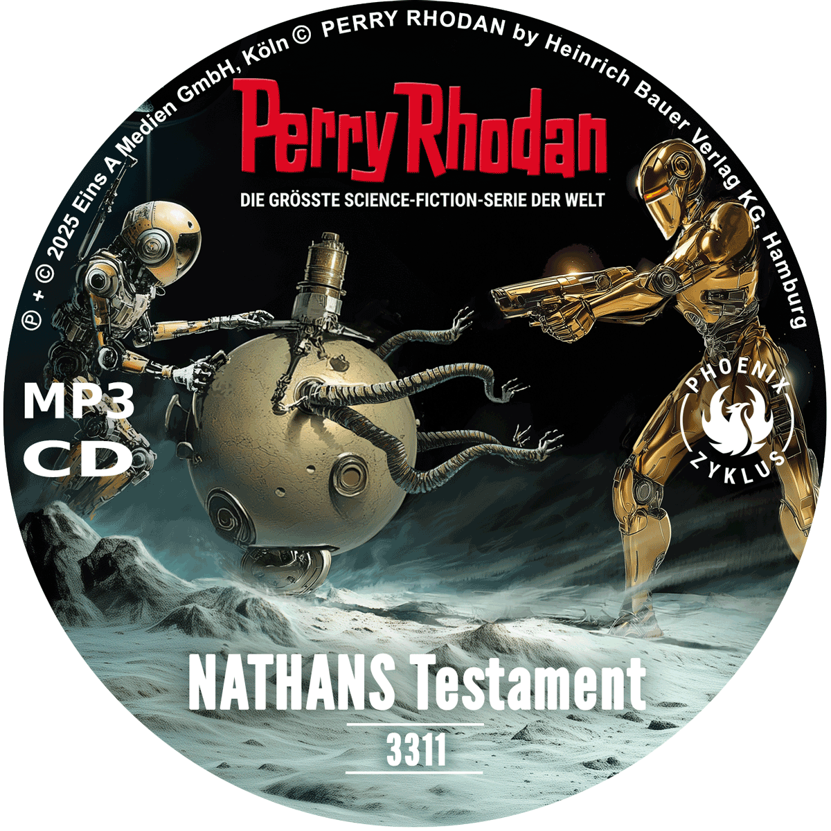 PERRY RHODAN Nr. 3311: NATHANS Testament (MP3-CD) PERRY RHODAN Nr. 3311: NATHANS Testament (MP3-CD)