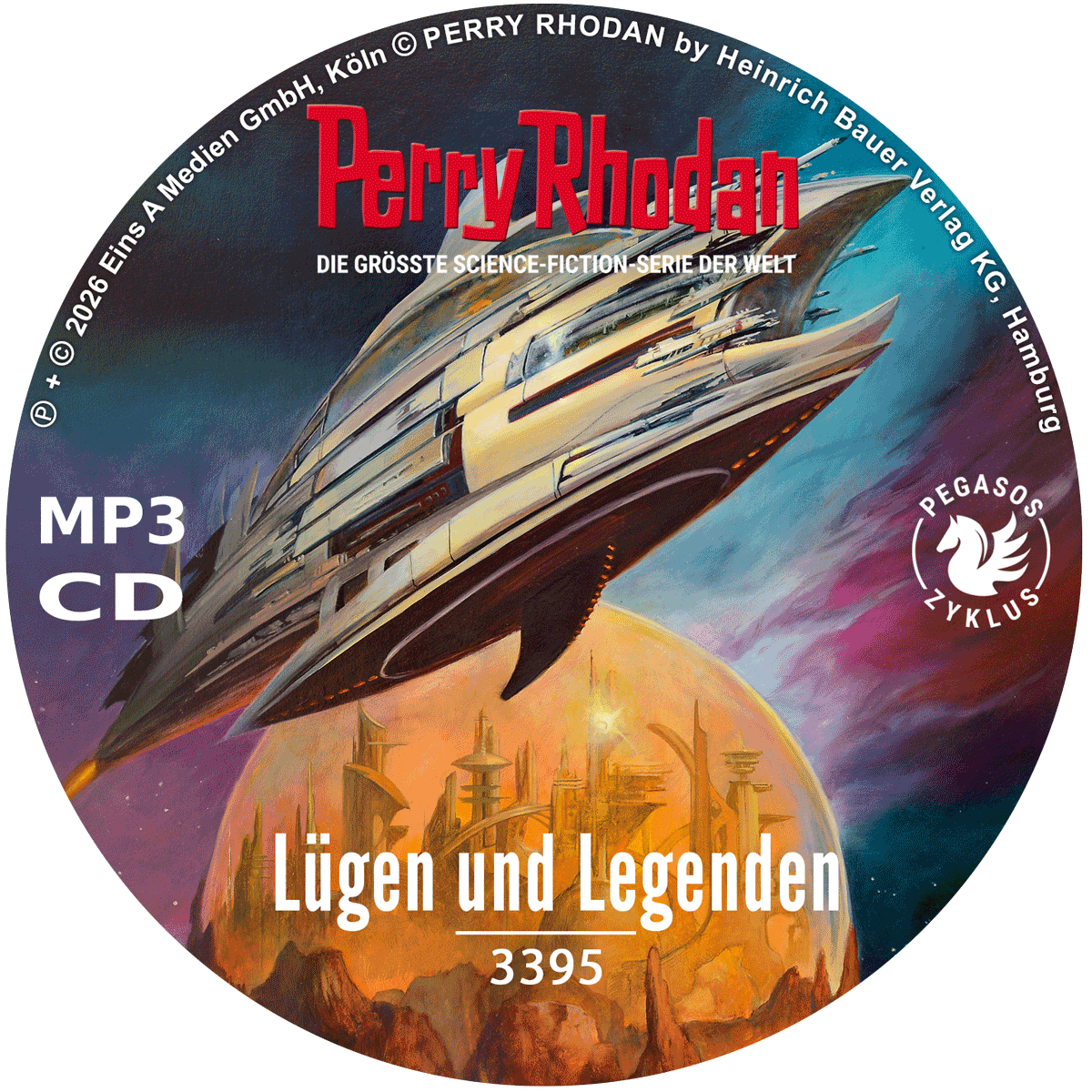 PERRY RHODAN Nr. 3395: Lügen und Legenden (MP3-CD)