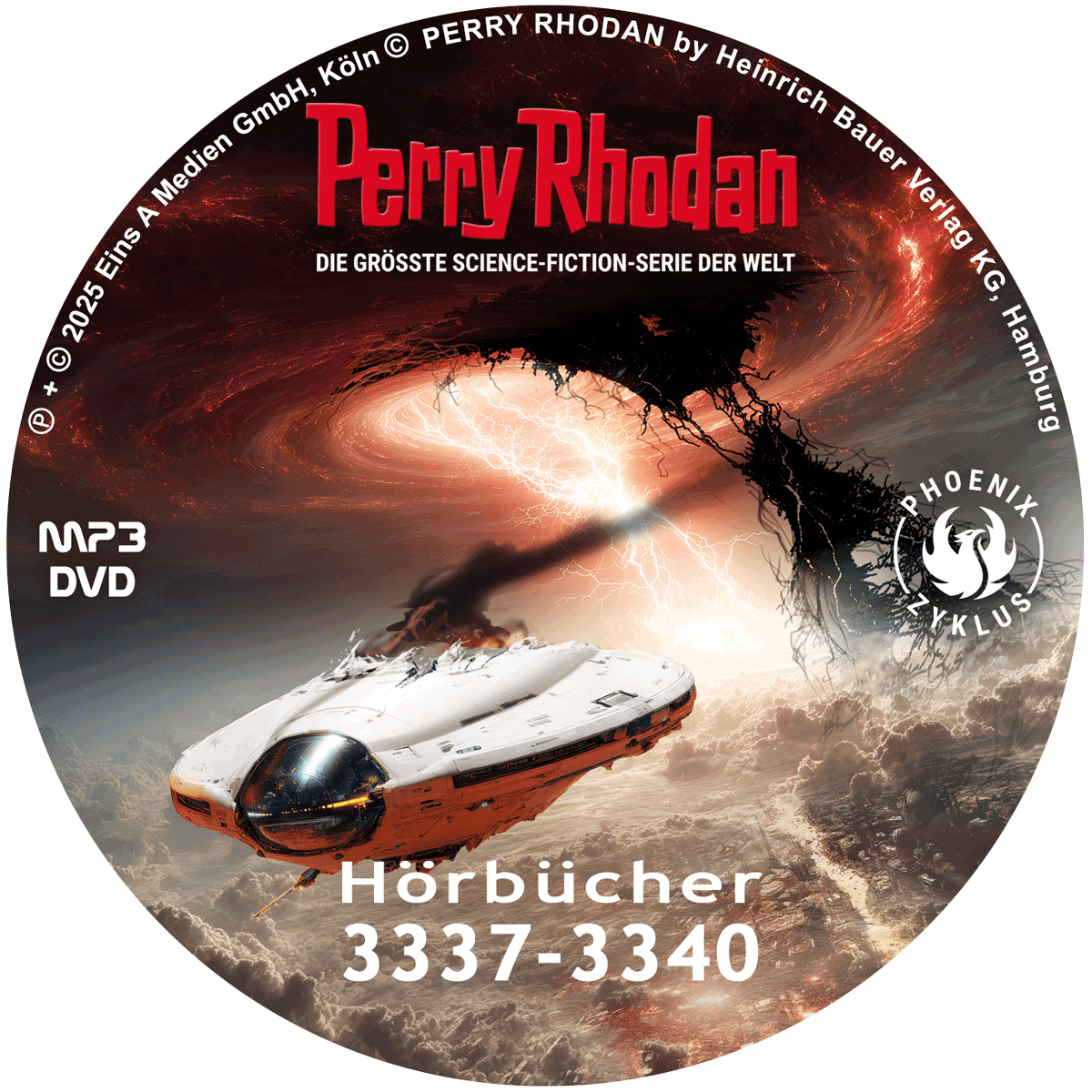 PERRY RHODAN MP3-DVD 3337-3340 PERRY RHODAN MP3-DVD 3337-3340