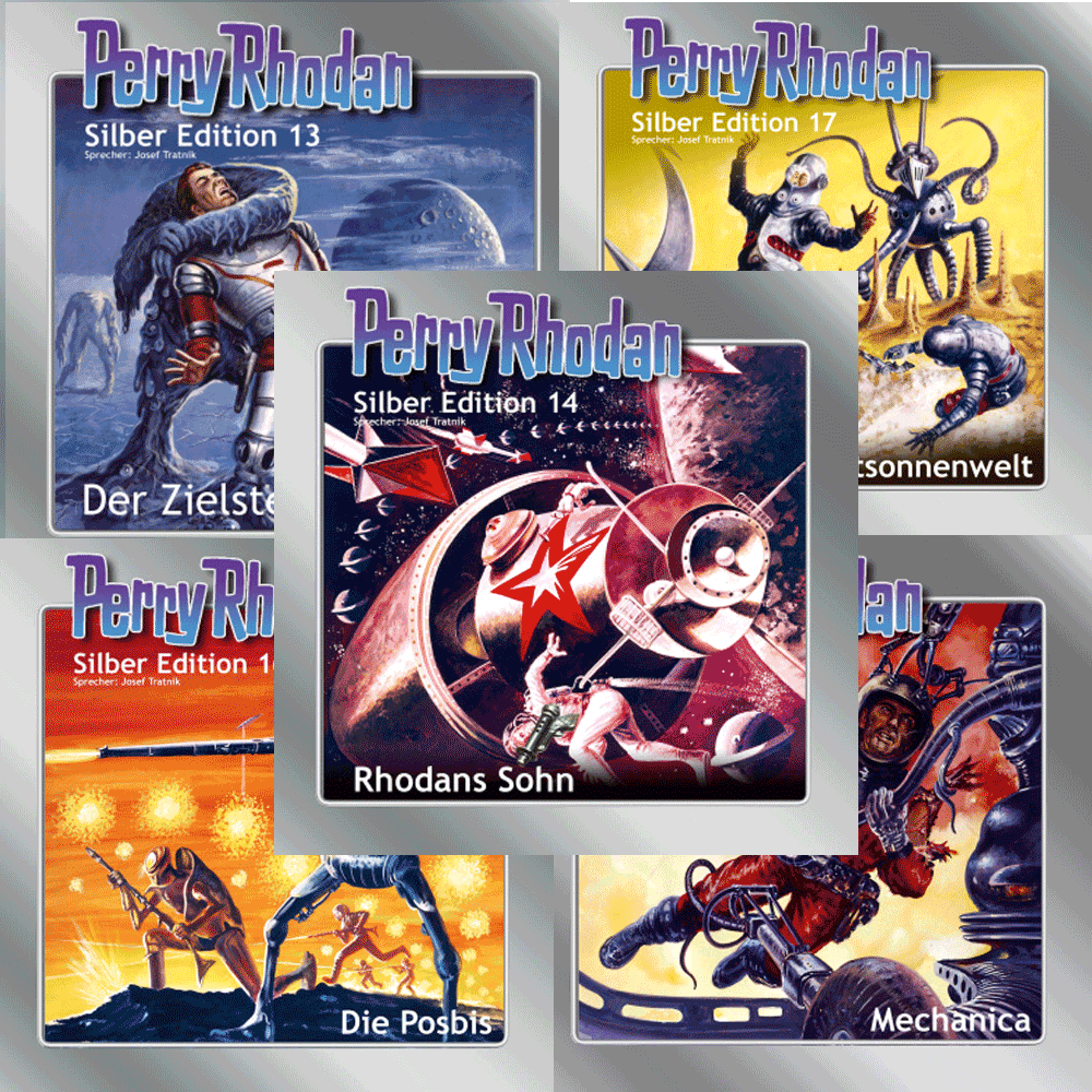 PERRY RHODAN Silber Edition Paket 05: Die Posbis (Download) PERRY RHODAN Silber Edition Paket 05: Die Posbis (Download)