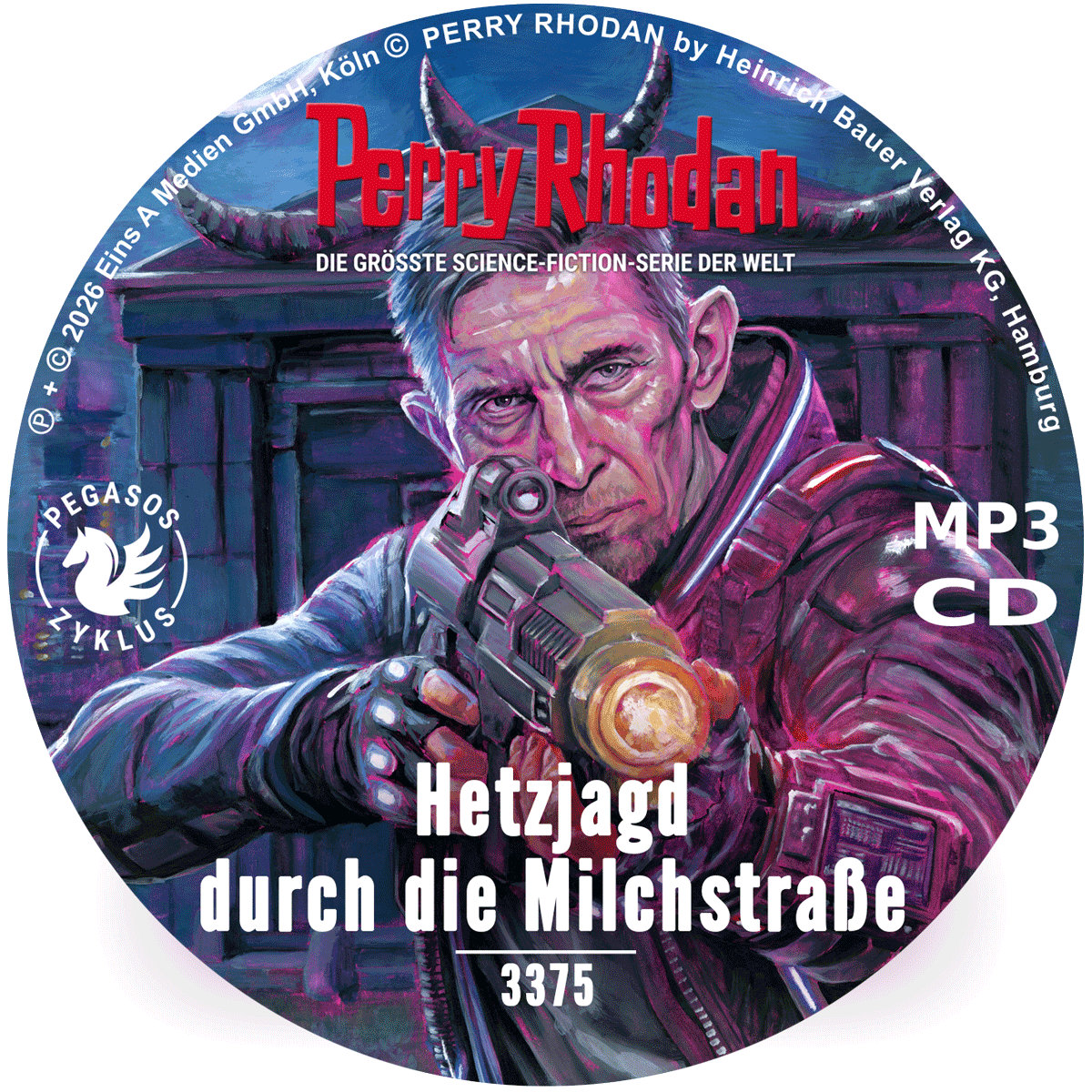 PERRY RHODAN Nr. 3375: Hetzjagd durch die Milchstraße (MP3-CD)