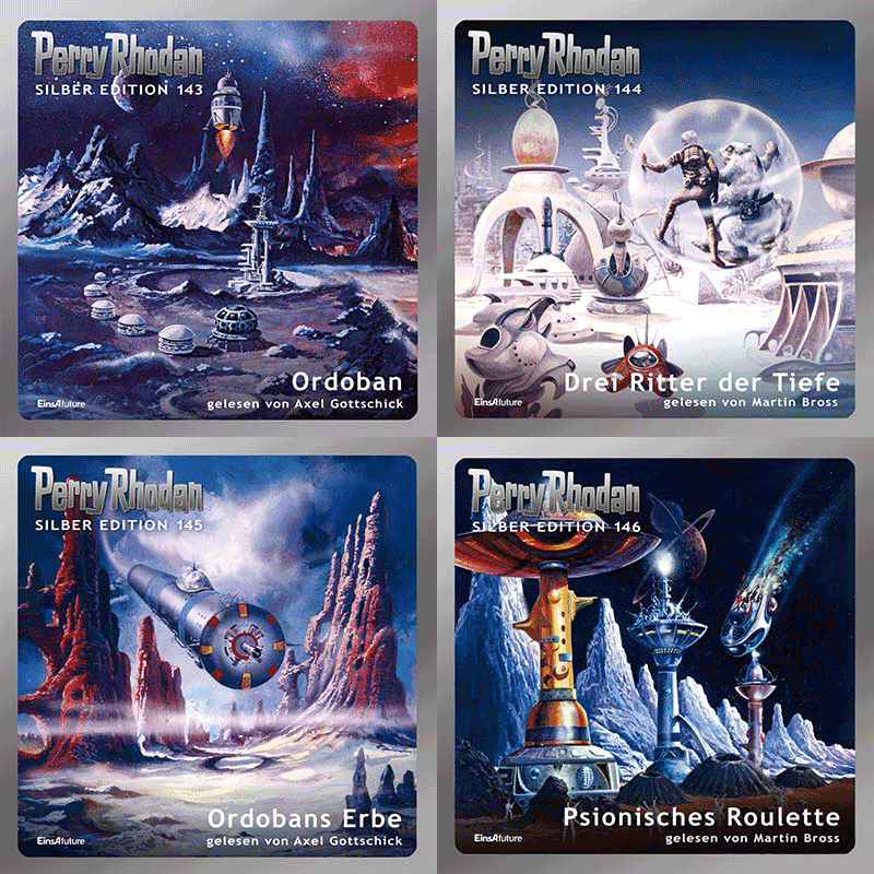 PERRY RHODAN Silber Edition Paket 42: Chronofossilien, Teil 1 (Download) PERRY RHODAN Silber Edition Paket 42: Chronofossilien, Teil 1 (Download)
