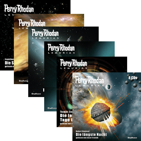 Perry Rhodan Lemuria Audio CD-Paket