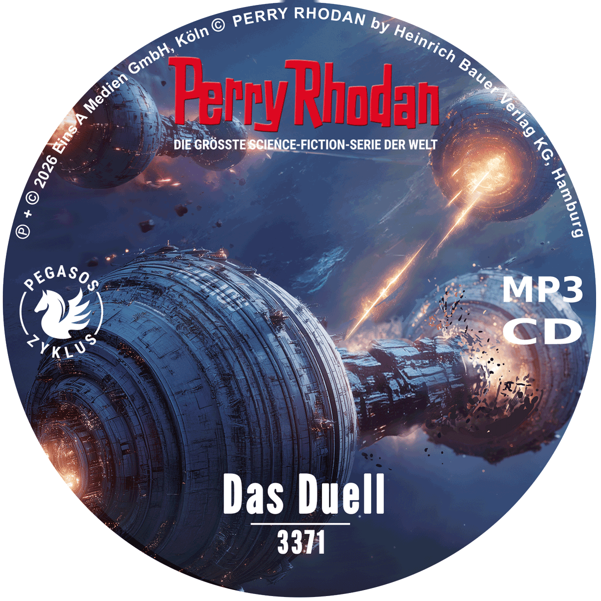 PERRY RHODAN Nr. 3371: Das Duell (MP3-CD)