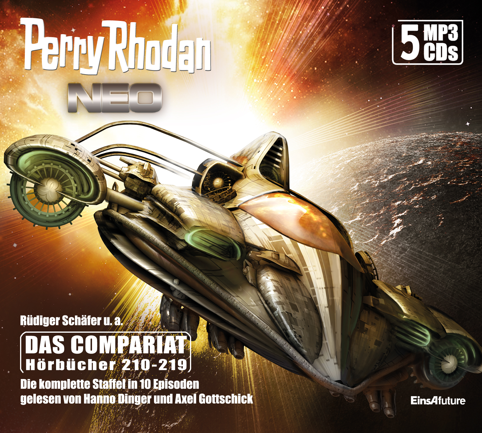 PERRY RHODAN NEO Episoden 210-219: Das Compariat (5 CD-Box) PERRY RHODAN NEO Episoden 210-219: Das Compariat (5 CD-Box)