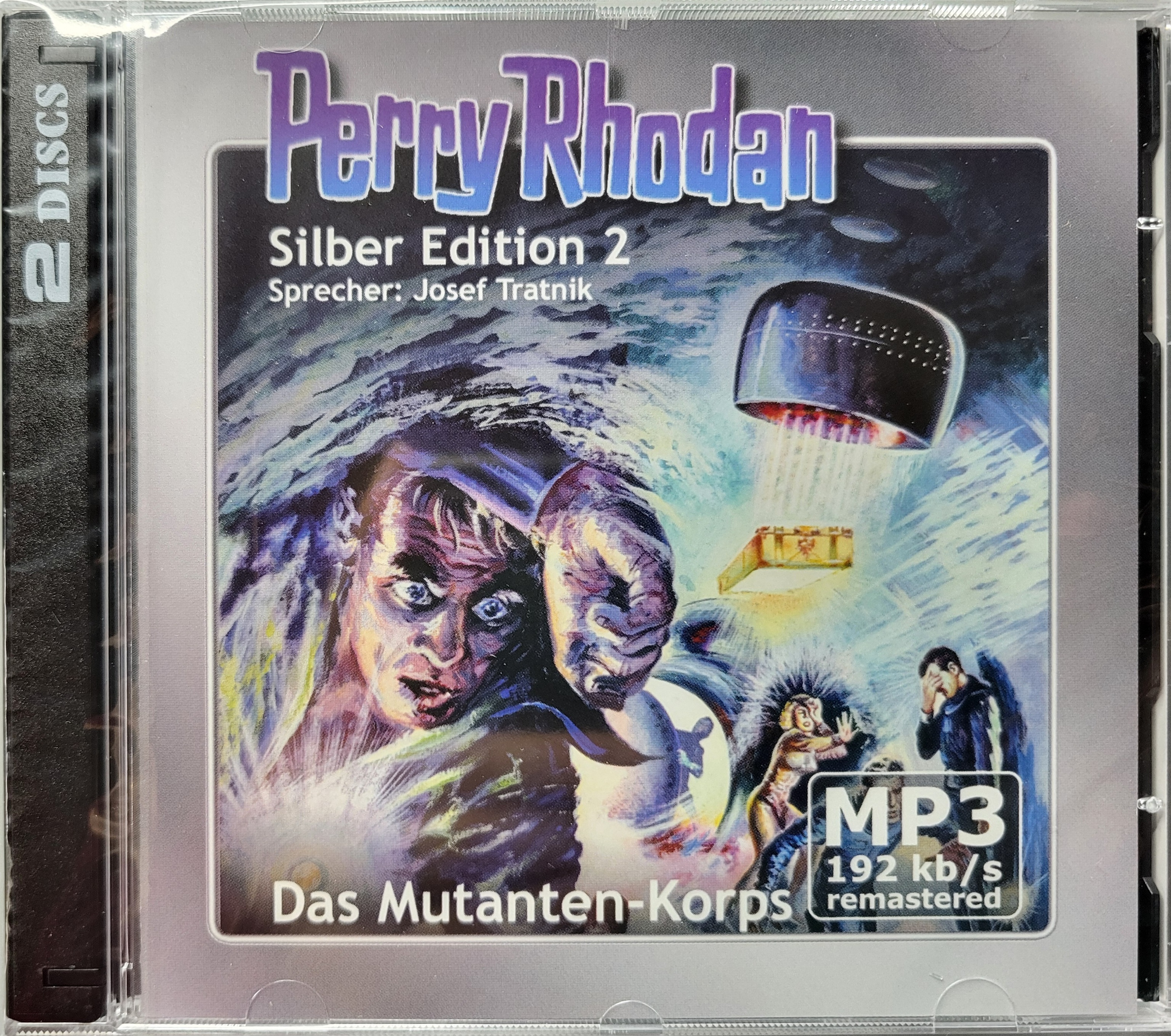 PERRY RHODAN Silber Edition 002: Das Mutanten-Korps (2 MP3-CDs)