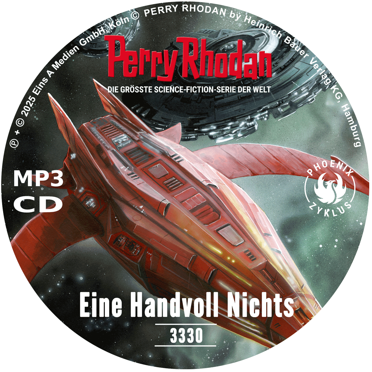 PERRY RHODAN Nr. 3330: Eine Handvoll Nichts (MP3-CD) PERRY RHODAN Nr. 3330: Eine Handvoll Nichts (MP3-CD)