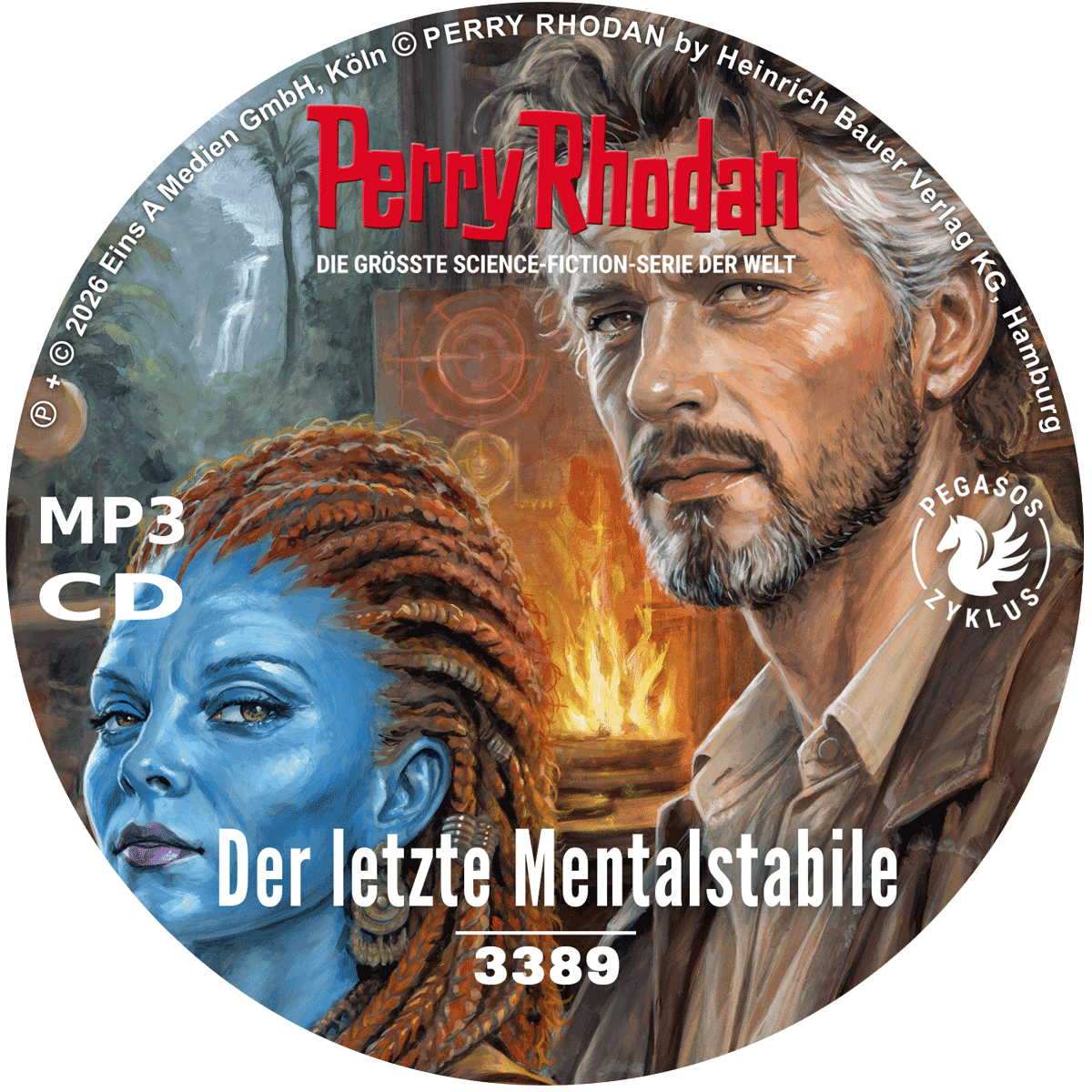 PERRY RHODAN Nr. 3389: Der letzte Mentalstabile (MP3-CD)