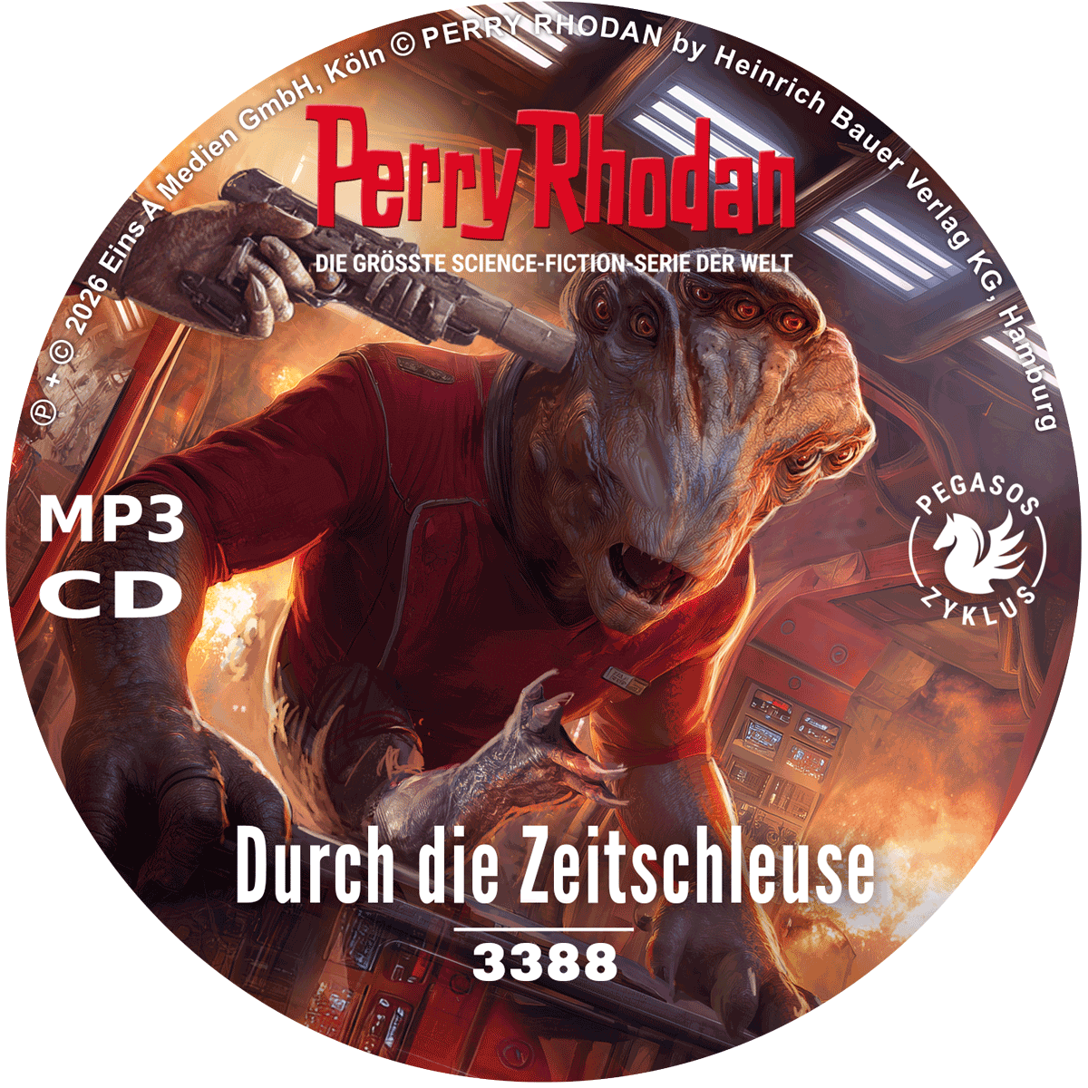 PERRY RHODAN Nr. 3388: Durch die Zeitschleuse (MP3-CD)