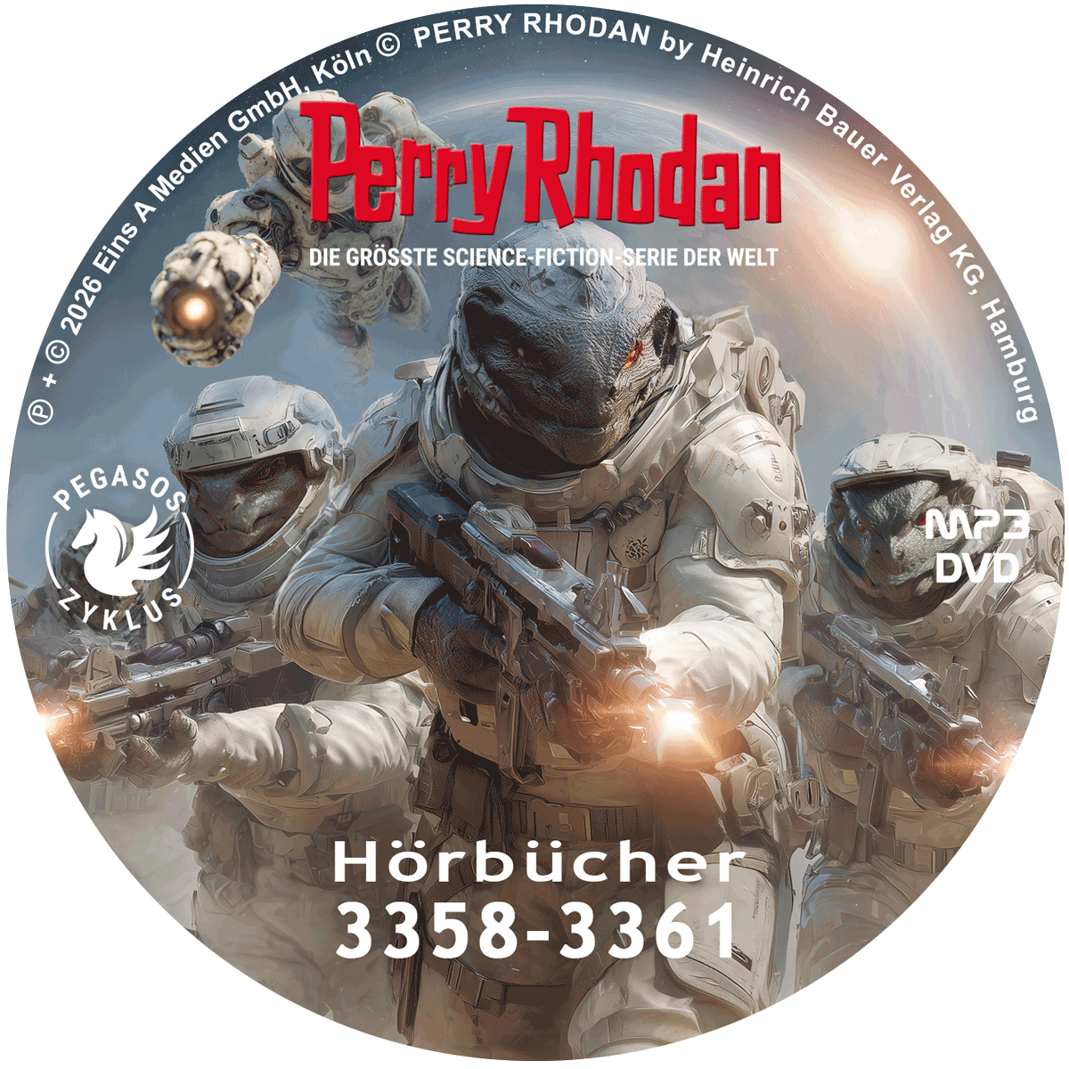PERRY RHODAN MP3-DVD 3358-3361