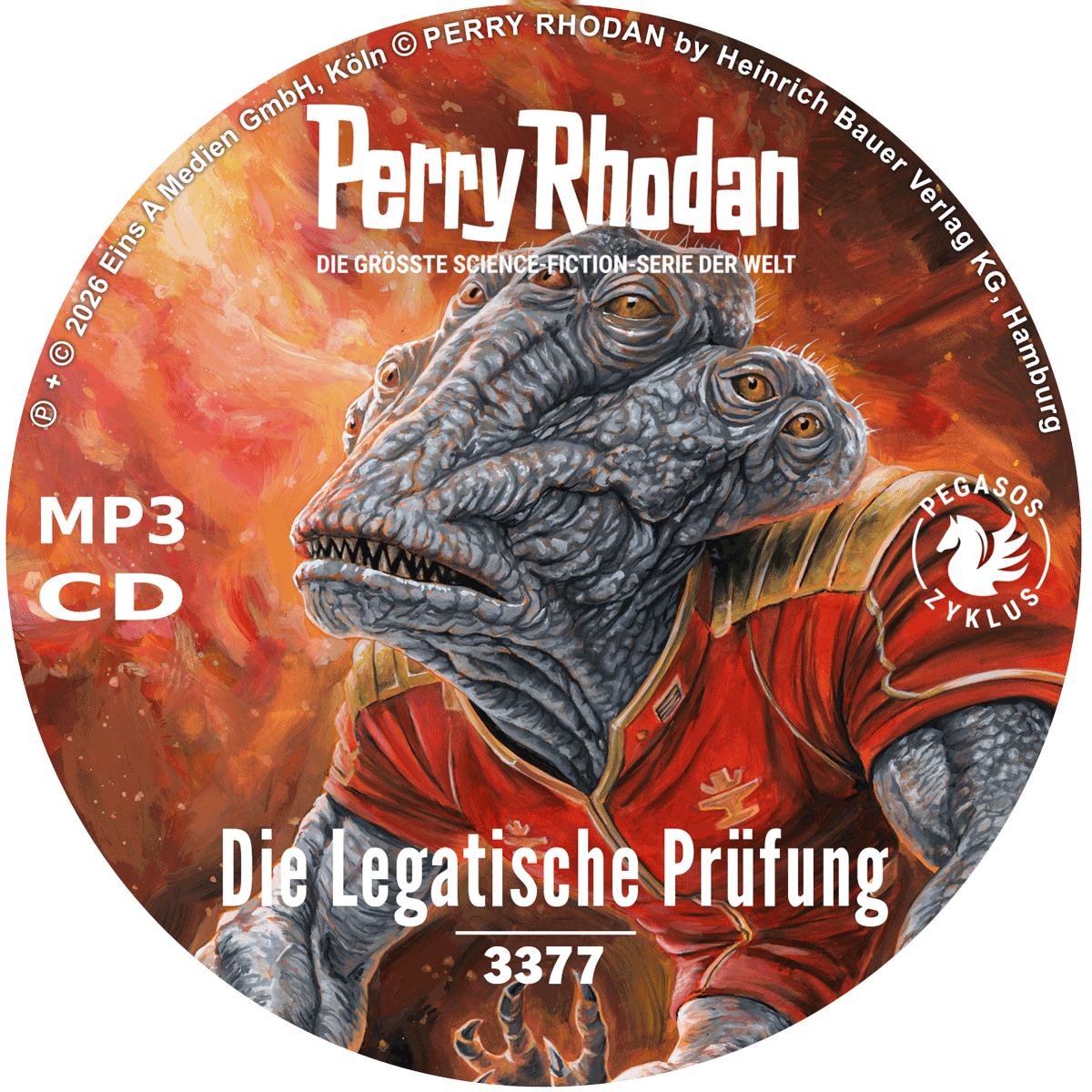 PERRY RHODAN Nr. 3377: Die Legatische Prüfung (MP3-CD)