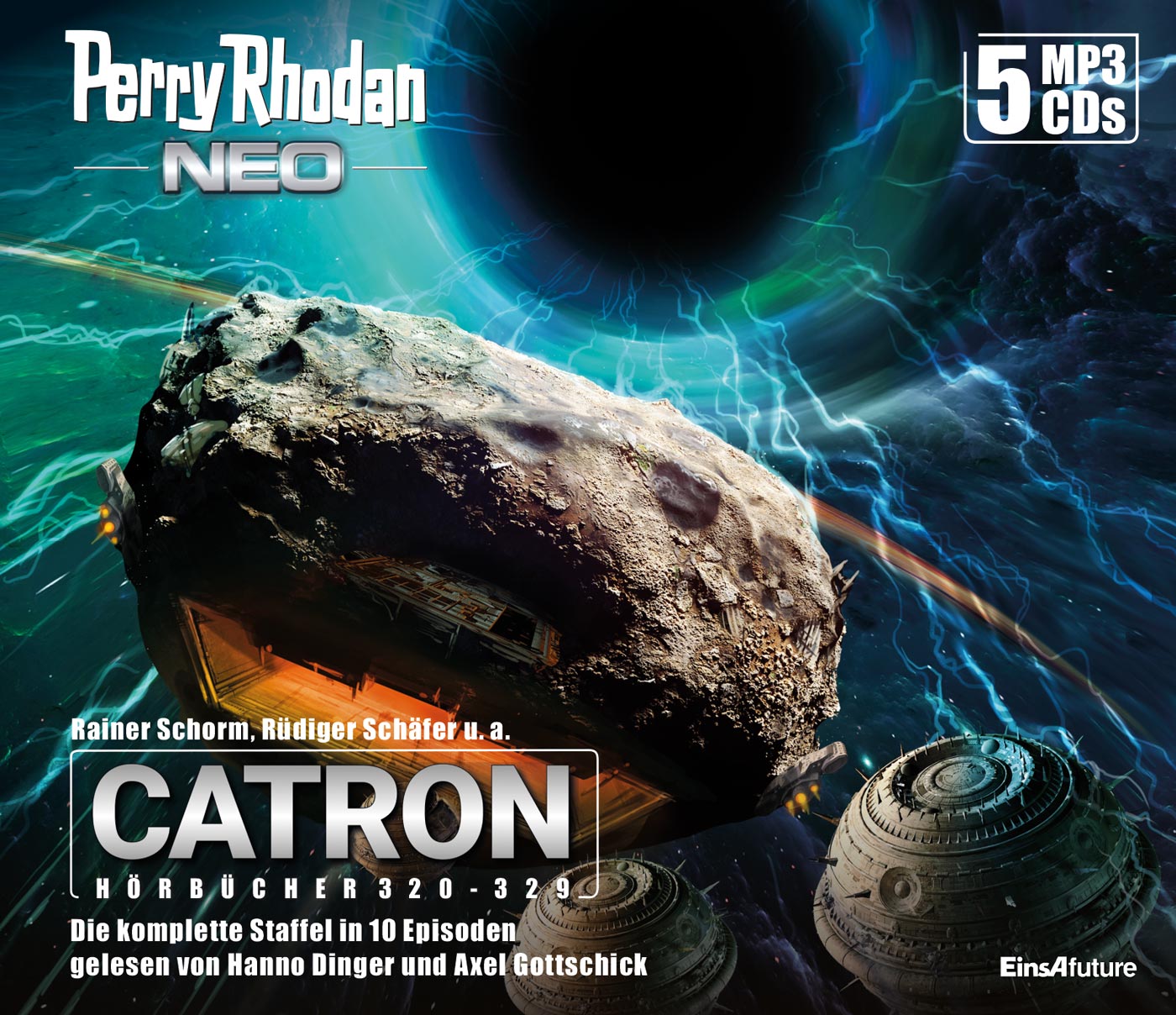 PERRY RHODAN NEO Episoden 320-329: Catron (5 CD-Box) PERRY RHODAN NEO Episoden 320-329: Catron (5 CD-Box)