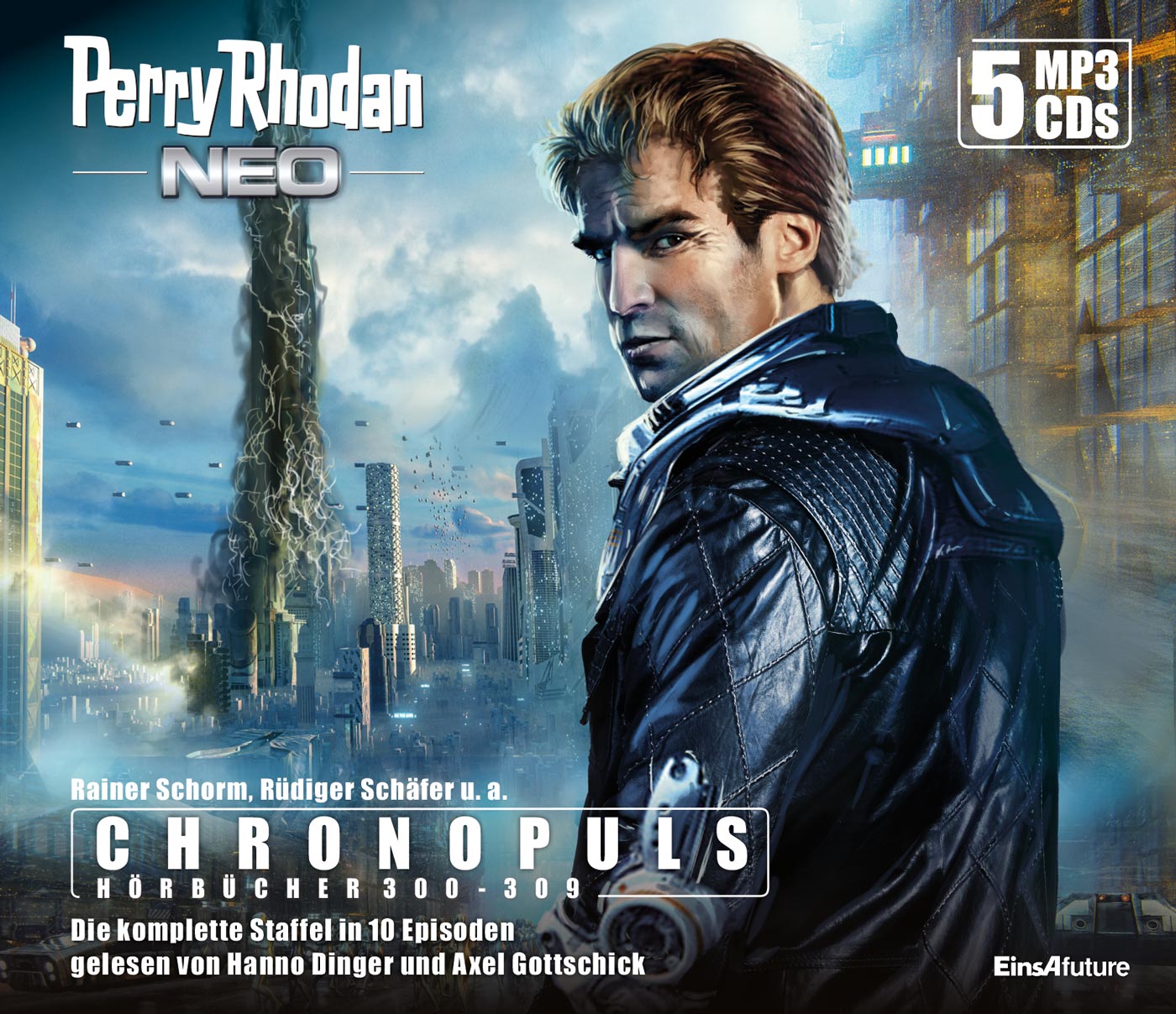 PERRY RHODAN NEO Episoden 300-309: Chronopuls (5 CD-Box) PERRY RHODAN NEO Episoden 300-309: Chronopuls (5 CD-Box)